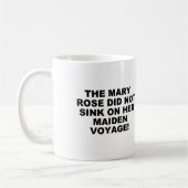 メアリーバラマグ コーヒーマグカップ (左)