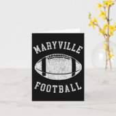 メアリービル フットボール ヴィンテージ 80年代 復刻 カード (黄色い花)