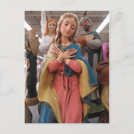 メアリーフィギュア ポストカード (正面)