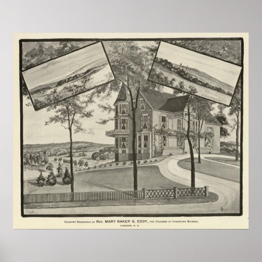 メアリーベイカーエディレジデンス ポスター (正面)