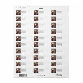 メアリーベビーイエズス&エンジェルヴィンテージクリスマス ラベル (フルシート)