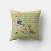 メアリーマリエットかなり逆の子供部屋韻 クッション (裏面)