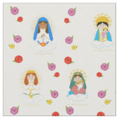 メアリー·アラウンド·ザ·ワールド ファブリック (クローズアップ)