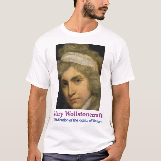 メアリー・ウルストンクラフトを見せるTシャツ Tシャツ (正面)