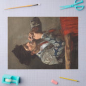 メアリー・カサットによる闘牛場の後 薄葉紙 (クラフト)