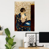 メアリー・カサットの手紙（1891年頃） ポスター (ホームオフィス)