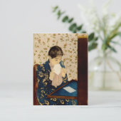 メアリー・カサットの手紙（1891年頃） ポストカード (スタンド正面)