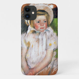 メアリー・カサット 白い帽子の少女 iPhone 11 ケース