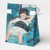 メアリー・カサット - 青い肘掛け椅子の少女 フェイバーボックス (裏面サイド)