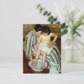 メアリー·カッサッツの子どもの風呂（1892年頃） 招待状 (スタンド正面)