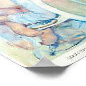 メアリー・カッサット・ウーマン子供の腕で座るc1890 ポスター (角)