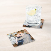 メアリー・カッサット スクエアペーパーコースター (インサイチュ)