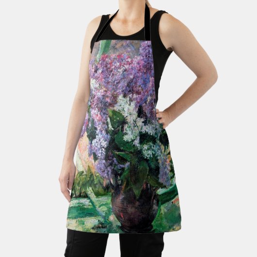 メアリー·カッサット·ライラックス·イン·ア·ウィンドウ エプロン (インサイチュ)