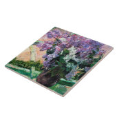 メアリー·カッサット·ライラックス·イン·ア·ウィンドウ タイル (側面)