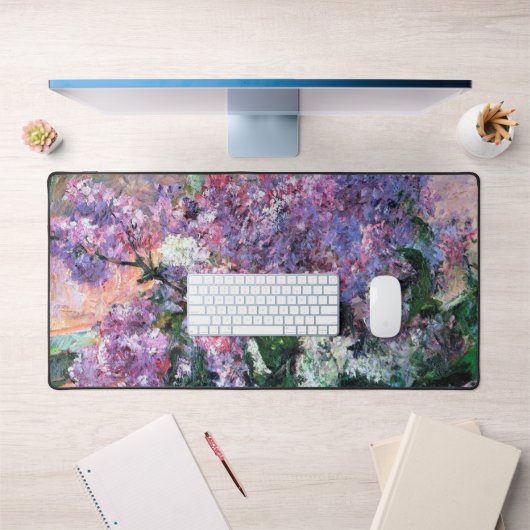 メアリー・カッサット、窓にライラック デスクマット (オフィス1)