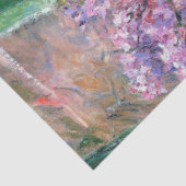 メアリー・カッサット、窓にライラック 薄葉紙 (詳細)