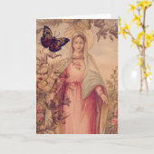 メアリー カード (黄色い花)