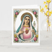 メアリー カード (黄色い花)