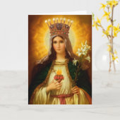 メアリー カード (黄色い花)