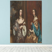 メアリー・キャペル (1630–1715)、後のボーフォート公爵夫人 キャンバスプリント (インサイチュ (ウッドフロア))