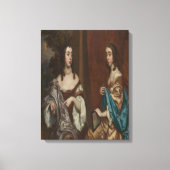 メアリー・キャペル (1630–1715)、後のボーフォート公爵夫人 キャンバスプリント (正面)