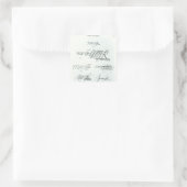 メアリー・クイーン・オブ・スコットの署名 スクエアシール (バッグ)