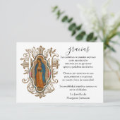 メアリー·グスペインのアダルーペ、お悔やみを述べる サンキューカード (スタンド正面)