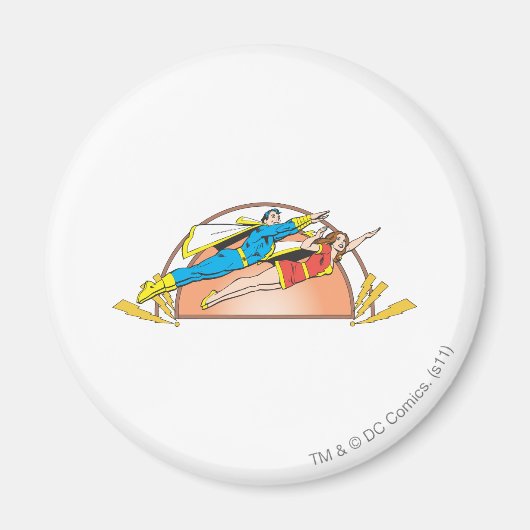 メアリー＆ジュニアフライ マグネット (正面)