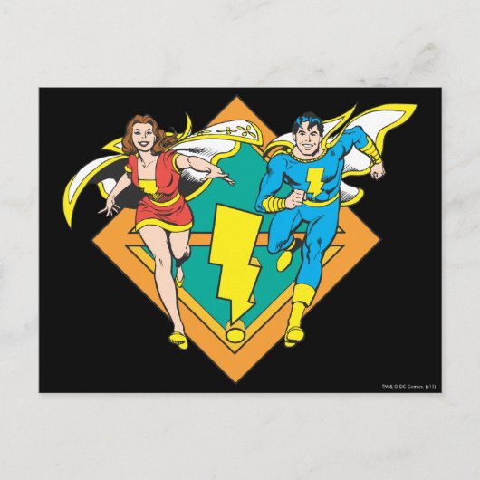 メアリー&ジュニア走 ポストカード (正面)