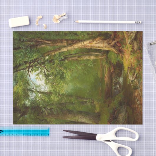 メアリー・ジョセフィン・ウォルターズによる森の中 薄葉紙 (クラフト)