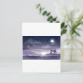 メアリー&ジョセフ出生クリスマスイラストレーション シーズンポストカード (スタンド正面)