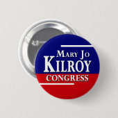 メアリー・ジョー・キルロイ議員 缶バッジ (正面&裏面)