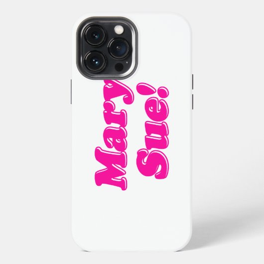 メアリー・スー! iPhoneケース (裏面)