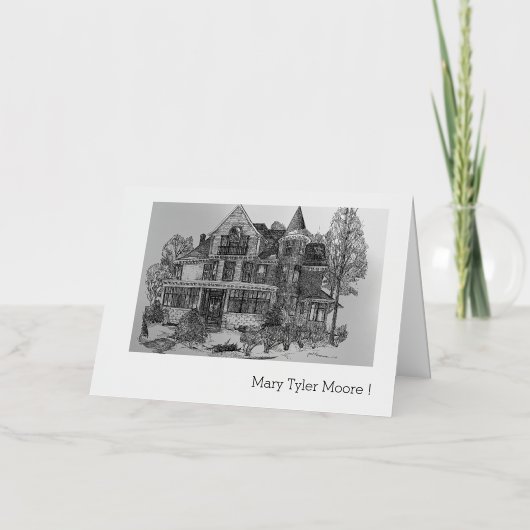 メアリー・タイラー・ムーア・グリーティング・カード 箔グリーティングカード (正面)