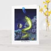 メアリー・タイラー・モレイ・勇気付けられる・カード カード (黄色い花)