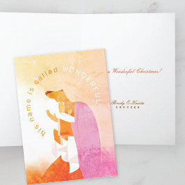 メアリー&ベビーイエズスクリスマスカード カード