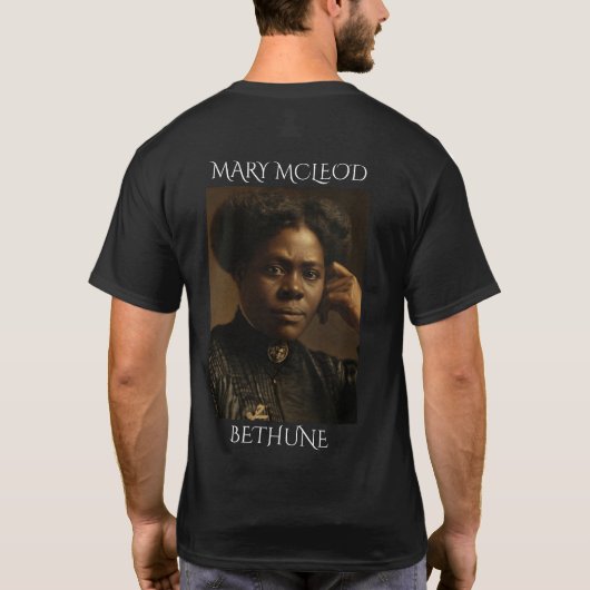 メアリー・マクレオド・ベチューン Tシャツ (裏面)