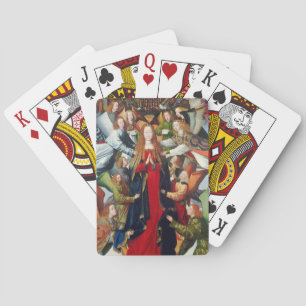 メアリー、天国の女王、c.1485-1500 トランプ