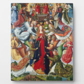 メアリー、天国の女王、c.1485-1500 フォトプラーク (正面)