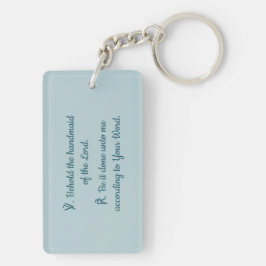 メアリー、F.リッピの受胎告知(詳細; M 038) キーホルダー