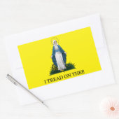 メアリー： Serpent Crusher 長方形シール (封筒)