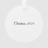 メアリ信じーのように オーナメント (裏面)