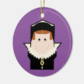 メアリ女王 セラミックオーナメント (左)