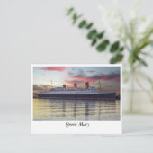 メアリ女王：長いビーチの国宝 ポストカード (スタンド正面)