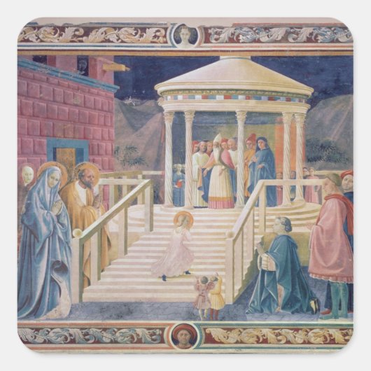 メアリ賛美のヴァージン スクエアシール (正面)