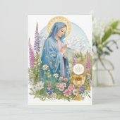 メアリ賛美ー・チャリス第1回聖餐会 招待状 (スタンド正面)