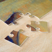 メアリ遊ー・カサットのビーチ上の子ども  ジグソーパズル (側面)