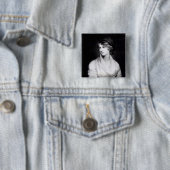 メアリ・ウルストンクラフトGodwinのポートレート 缶バッジ (インサイチュ)