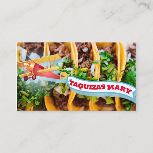 メアリ・タクイズの名刺 名刺 (正面)