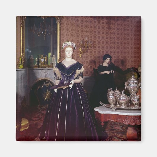 メアリ・トッド・リンカーンのボールガウン マグネット (正面)